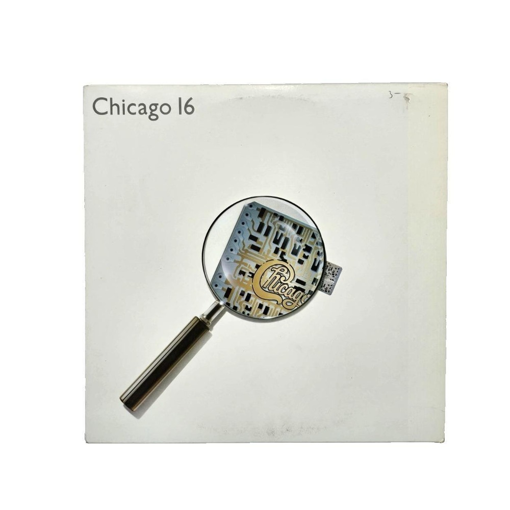 Chicago 16 LP  Vinyl 1982 Full Moon Records  92 36891 Pop Rock‎ VG+
